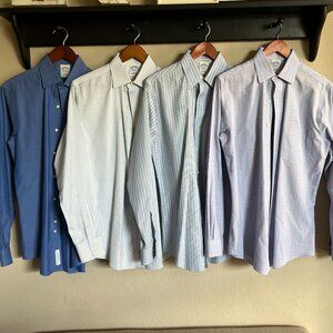 Brooks Brothers Button Up Dress Shirt - Slim Fit  (4 pack)